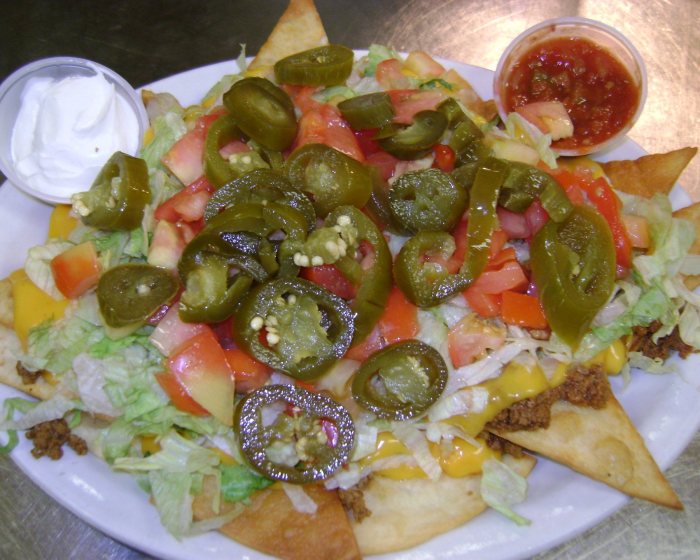 Taco salad, at The Peshtigo Corral.