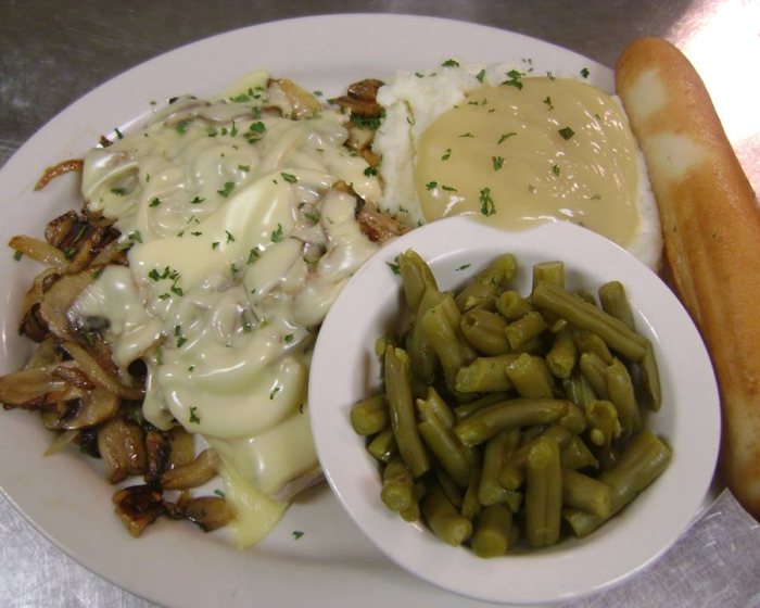 Dinner, at The Peshtigo Corral.